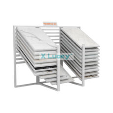 sample stone sliding display stand marble display rack CX009